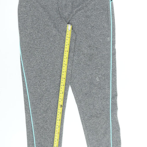 Atmosphere Womens Grey Leggings UK 10 Polyester Elastane Stretch Gym Pants
