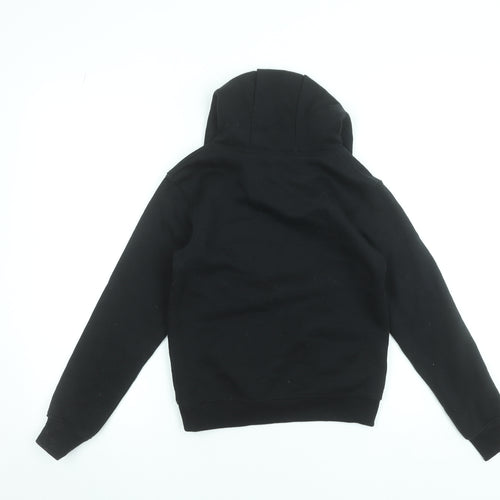 Batman Boys Black Hoodie 7-8 Years Pullover Graphic Print Sweatshirt