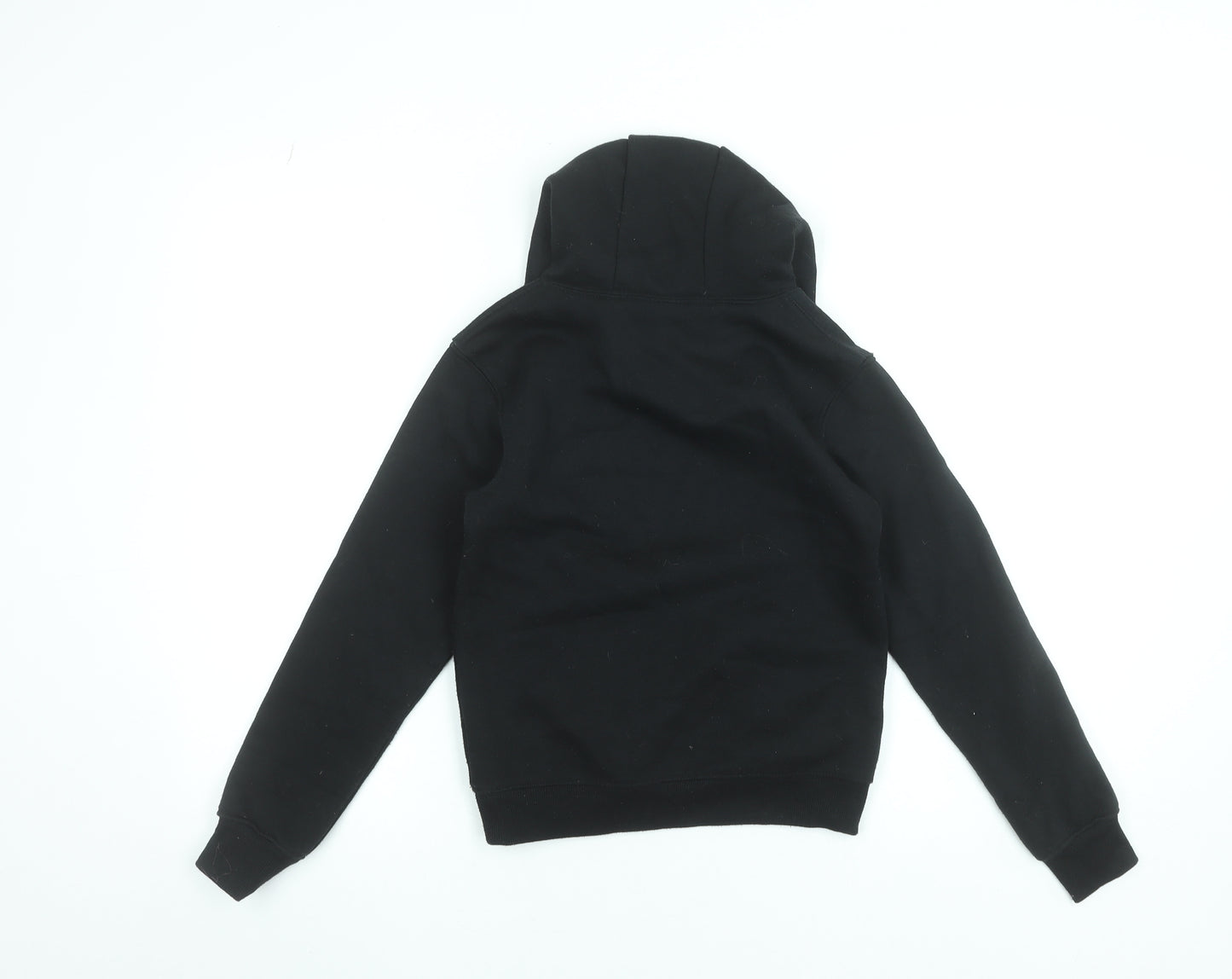 Batman Boys Black Hoodie 7-8 Years Pullover Graphic Print Sweatshirt