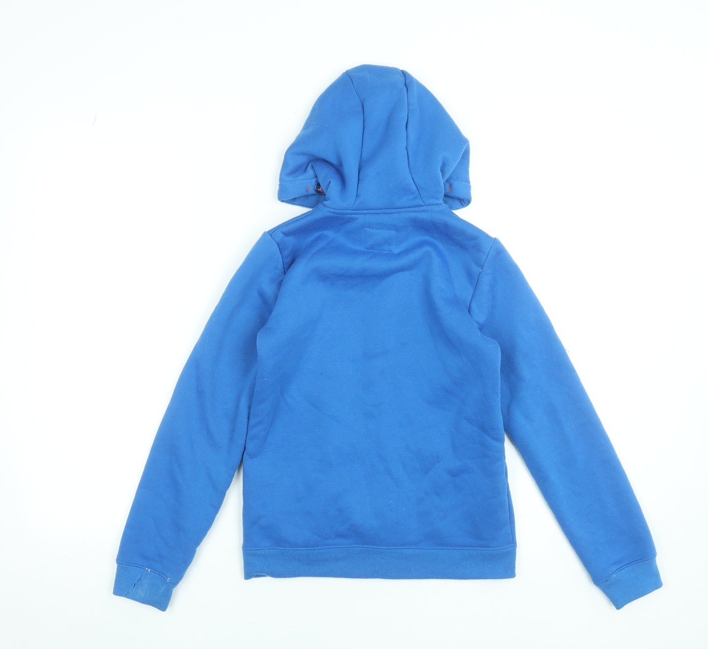 Mountain Warehouse Boys Blue Full Zip Hoodie 9-10 Years Fleece Lined