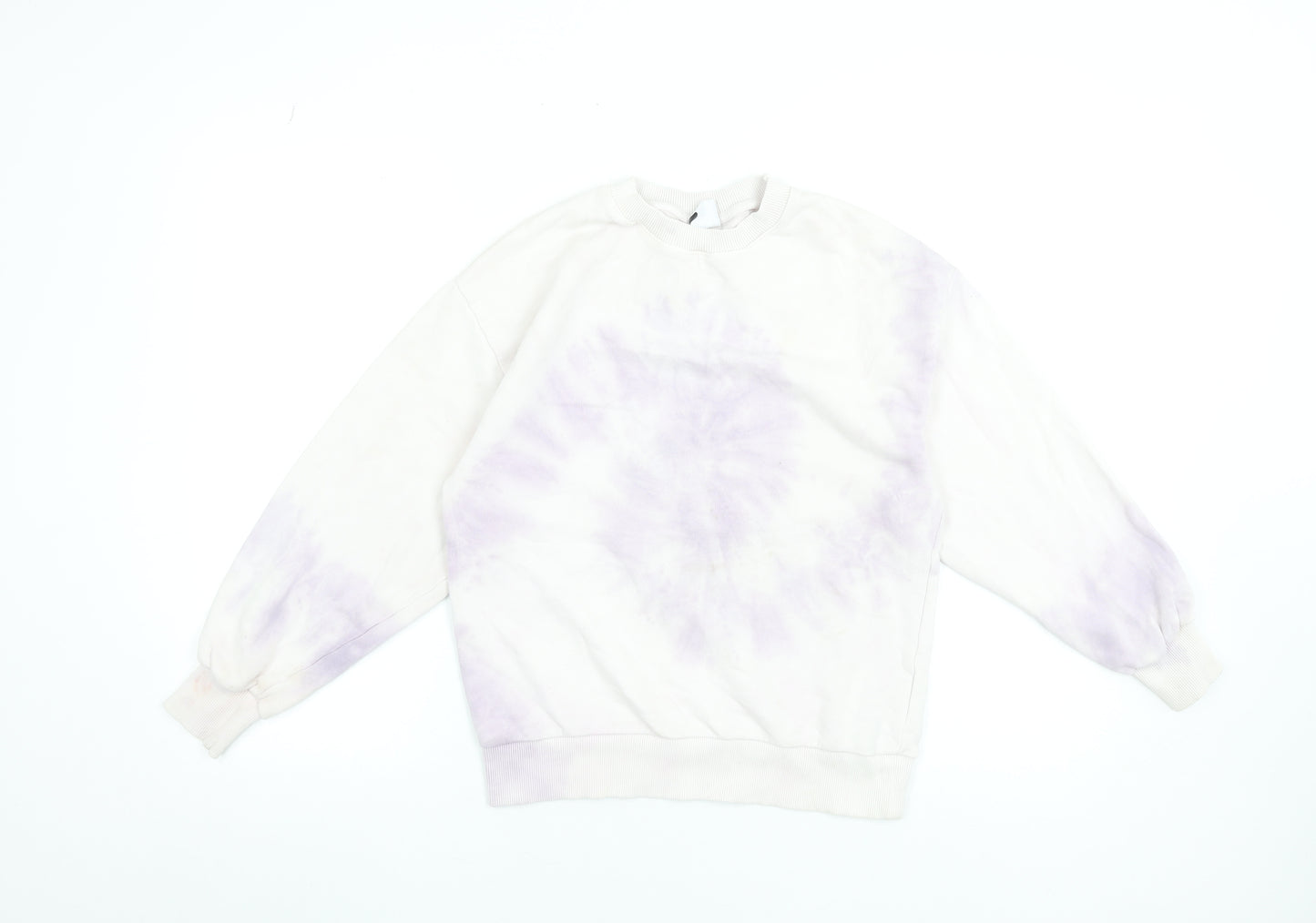 Zara Girls Purple Tie-Dye Pullover Sweatshirt 11-12 Years