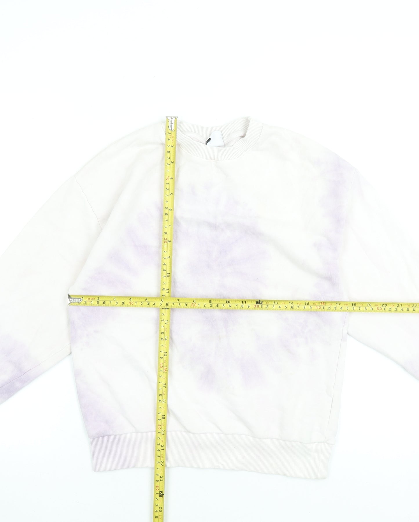 Zara Girls Purple Tie-Dye Pullover Sweatshirt 11-12 Years