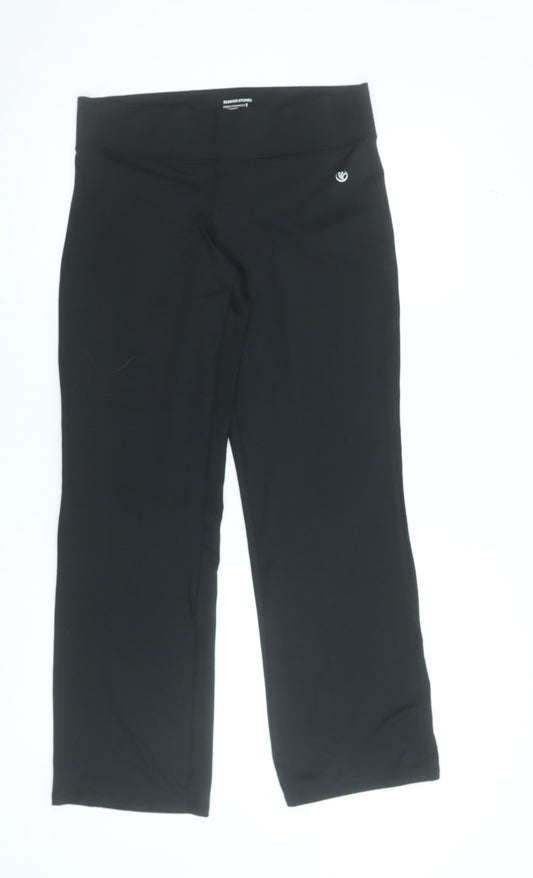 Dunnes Stores Women’s Black Performance Straight Leg Trousers M
