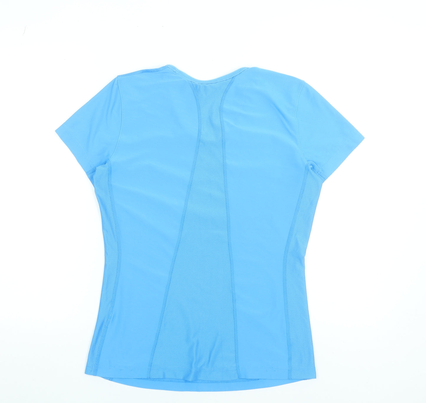 Nike Women's Blue Dri-Fit Scoop Neck Short Sleeve Sports T-Shirt Size M