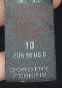 Dorothy Perkins Women's Black Size 10 Camisole Tank Top