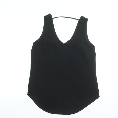 Oasis Women’s Black V-Neck Camisole Tank Top Size 10