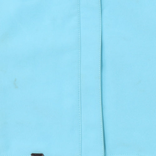 Anapurna Women Blue Softshell Zip Waterproof Jacket UK 14