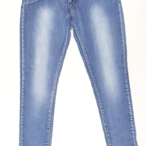 Marshall Angel Denim Women Blue Skinny Jeans Size 2XL Stretch