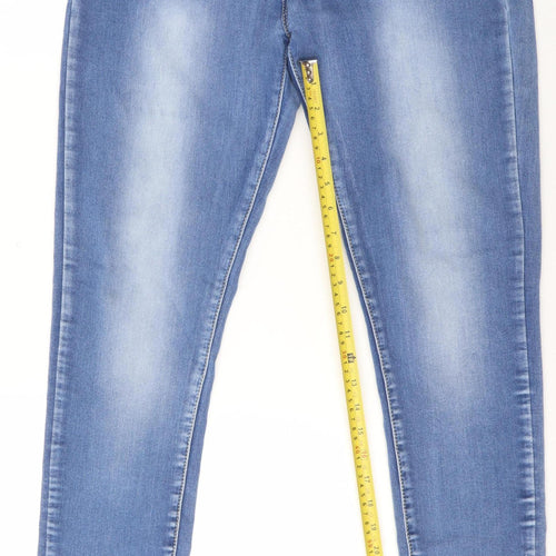 Marshall Angel Denim Women Blue Skinny Jeans Size 2XL Stretch