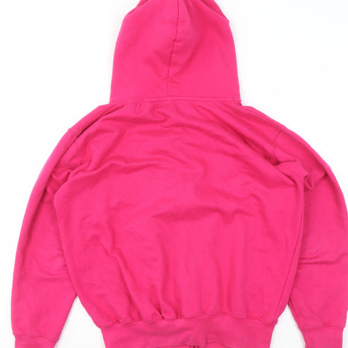 Koka-1 Women's Pink Full Zip New York Hoodie Size S