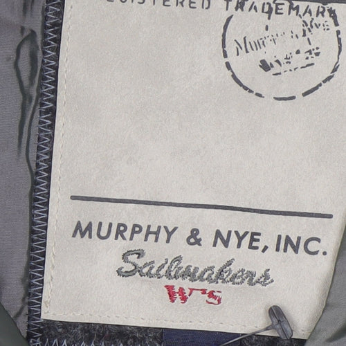 Murphy & Nye Women's Grey Quilted Mid-Length Jacket Size M