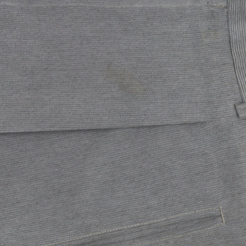 Amici Men's Blue 36R Dress Trousers Polyester Blend Classic Fit