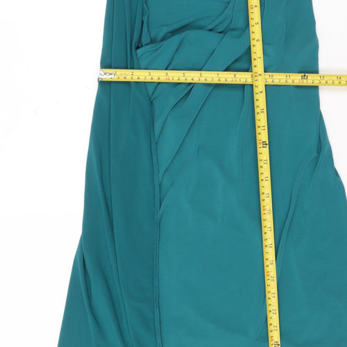 Next Women's Green Halter Neck Sleeveless Camisole Top Size 18