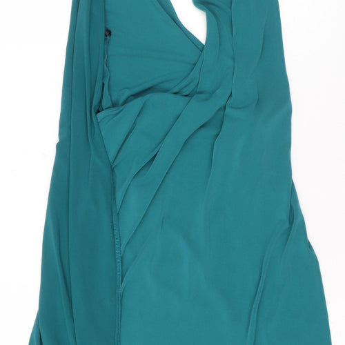 Next Women's Green Halter Neck Sleeveless Camisole Top Size 18