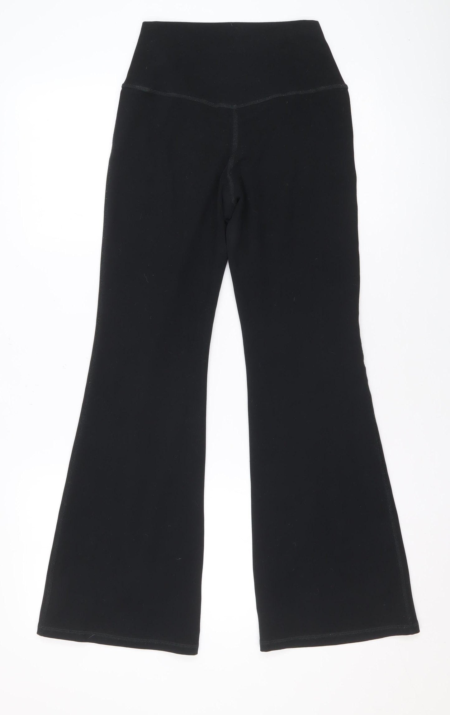 Gilly Hicks Women's Black Flared Yoga Leggings M Go Recharge