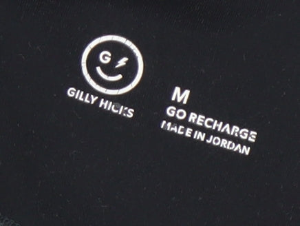 Gilly Hicks Women's Black Flared Yoga Leggings M Go Recharge