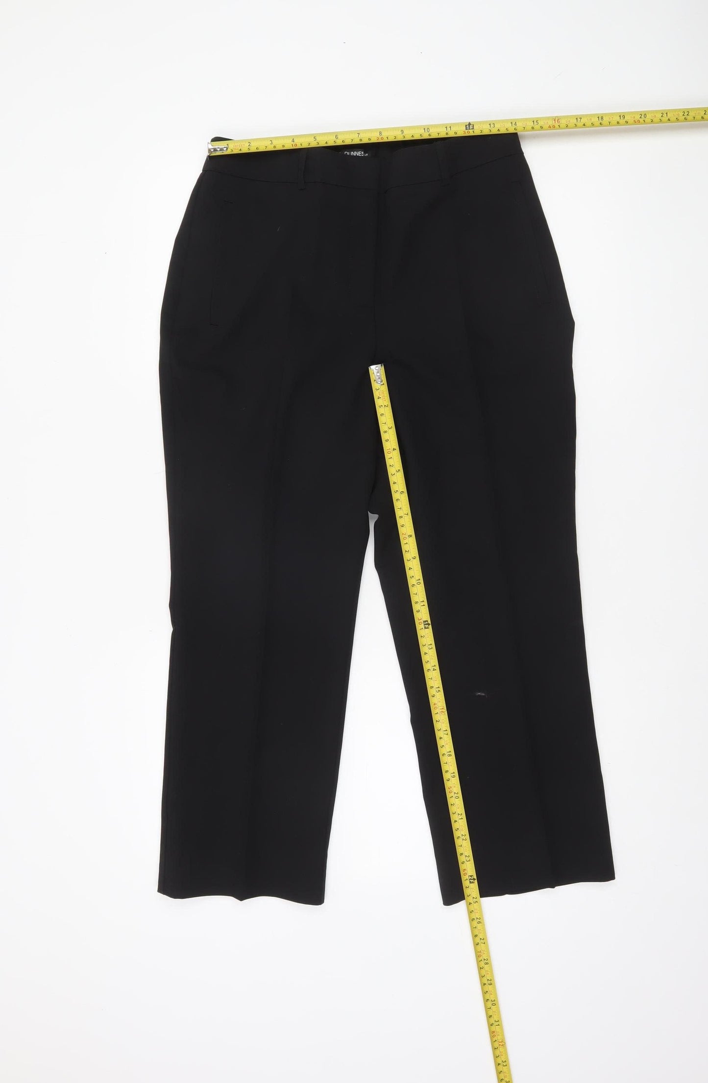Dunnes Stores Women’s Black Size 12 Stretch Work Trousers