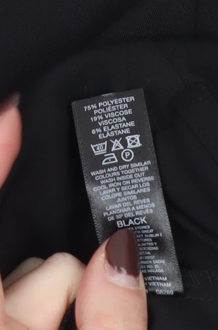 Dunnes Stores Women’s Black Size 12 Stretch Work Trousers