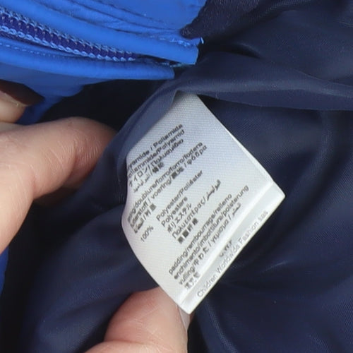 Timberland Boys Blue Puffer Gilet Waistcoat 3 Years Polyester Zip Padded