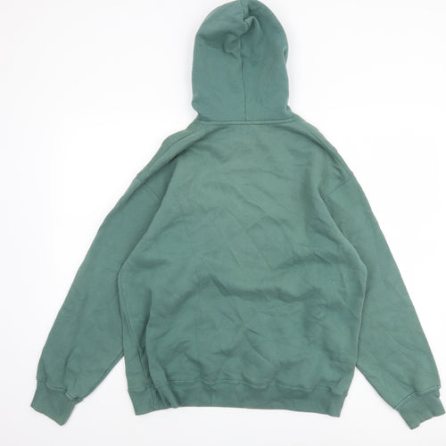 Hollister Men’s Green Pullover Hoodie XS Yosemite Valley Fleece