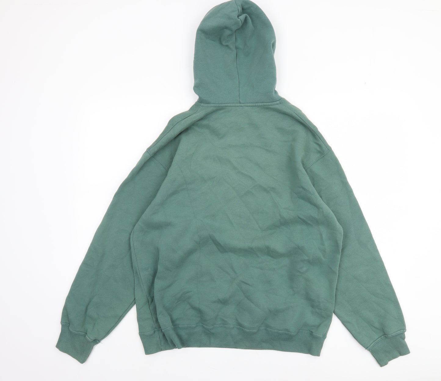 Hollister Men’s Green Pullover Hoodie XS Yosemite Valley Fleece