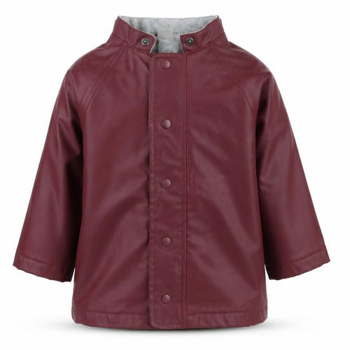 H&M Unisex Baby Red Waterproof Lined Rain Coat 12-18 Months