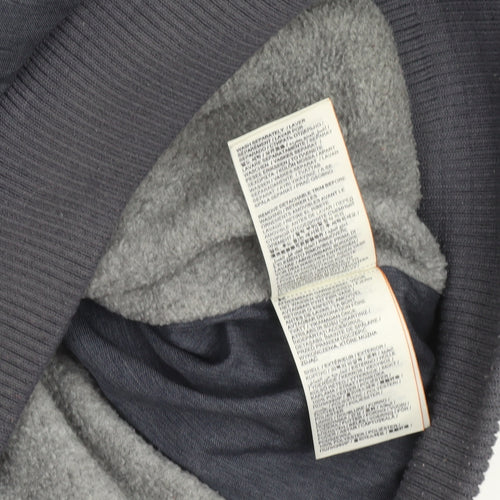 Superdry Women Grey Faux Fur Hooded Puffer Jacket L