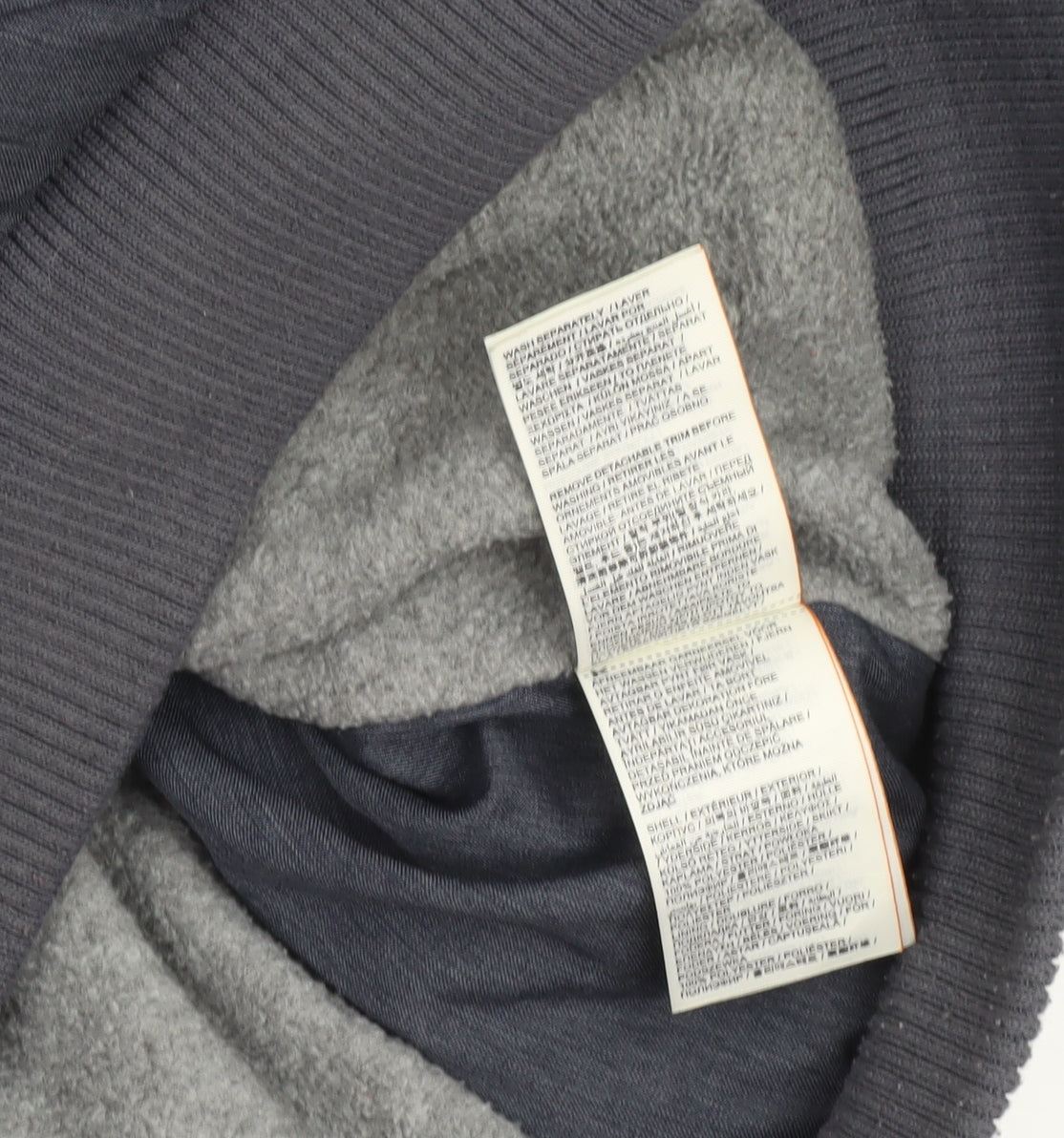 Superdry Women Grey Faux Fur Hooded Puffer Jacket L