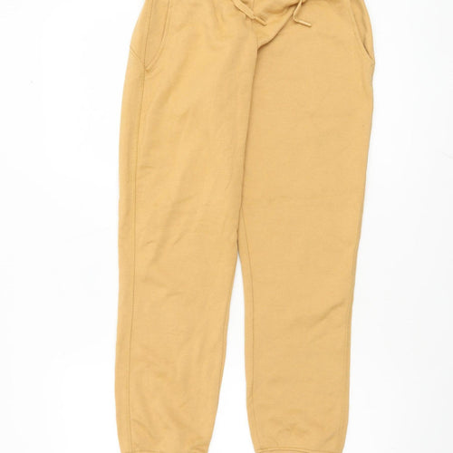 Primark Women’s Beige XS 6-8 Jogger Sweatpants Casual Cotton Blend