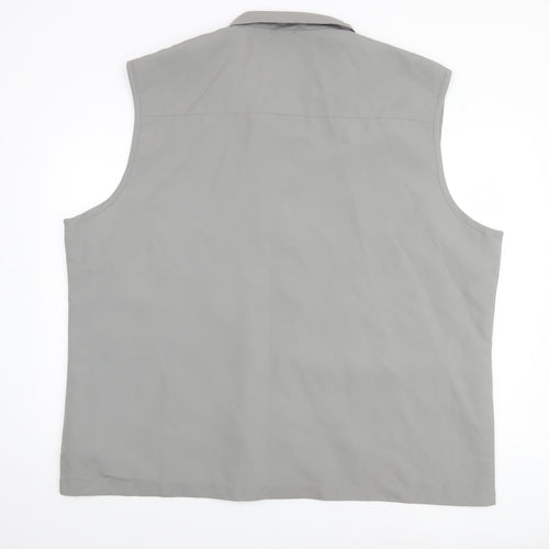 Premier Man Men's Grey 2XL Polyester Bodywarmer Waistcoat