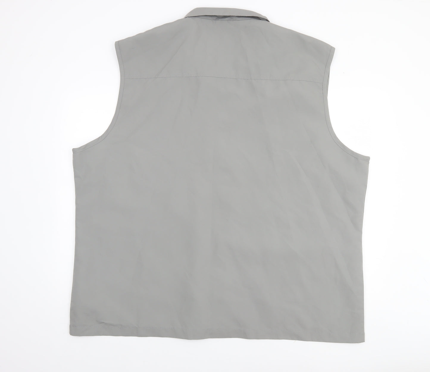Premier Man Men's Grey 2XL Polyester Bodywarmer Waistcoat