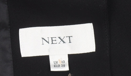 Next Women Black Tailored Suit Jacket UK 10 Classic Fit
