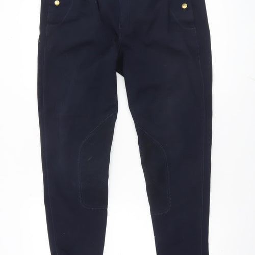 TAGG Mens Blue 36 Slim Fit Stretch Trousers
