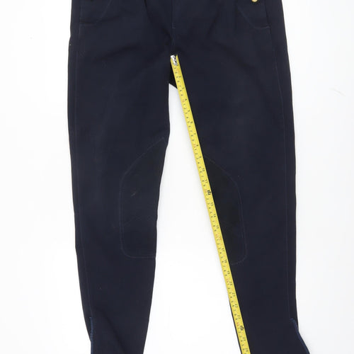 TAGG Mens Blue 36 Slim Fit Stretch Trousers