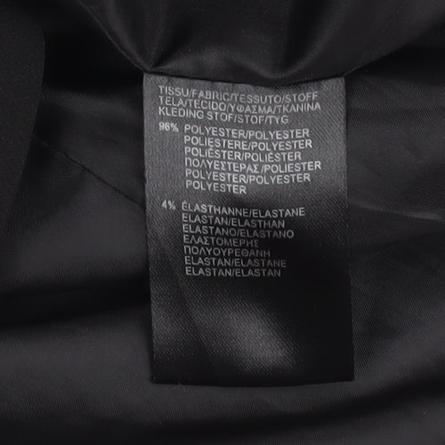 Attentif Paris Women's Black Double-Breasted Blazer Size 18