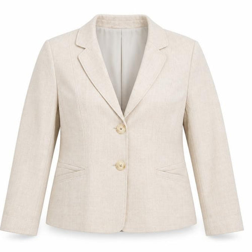 Debenhams Classics Women Beige Size 16 Two-Button Blazer Jacket