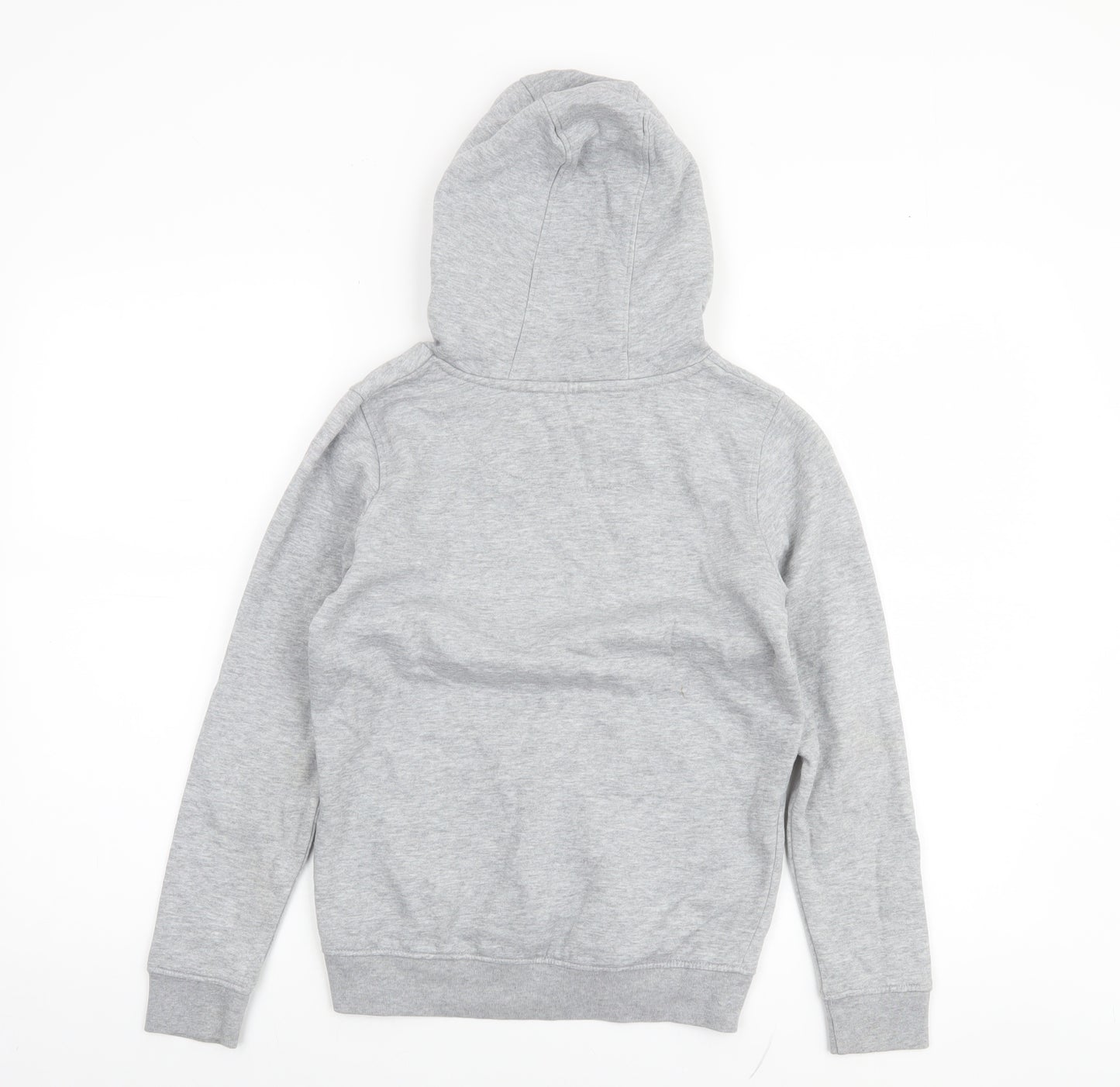 Ben Sherman Boys Grey Pullover Hoodie 9-10 Years Cotton Blend Casual