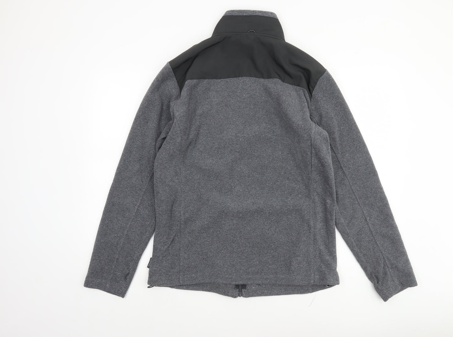 Moorhead Men's Grey Softshell Fleece Jacket Size S Outdoor Hiking