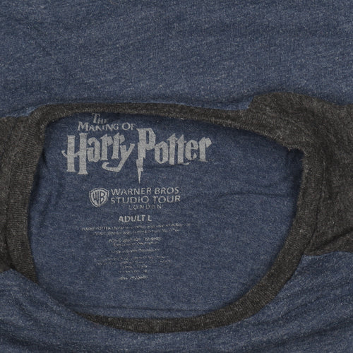 Warner Bros Studio Tour Harry Potter Ravenclaw Blue Men’s L T-Shirt