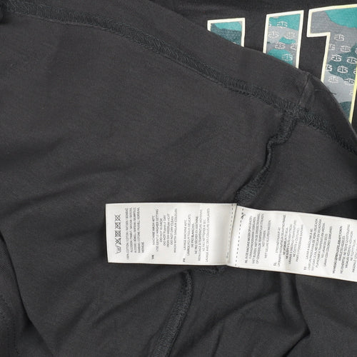 Tapout Men's Black Graphic Sports T-Shirt Size L 100% Cotton