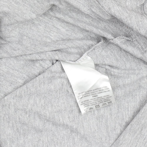 South Shore Mens Grey Graphic Beach Surf T-Shirt Size L