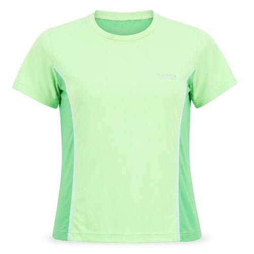 Regatta Women’s Green Adventure Tech Short Sleeve Crew Neck T-Shirt UK 12