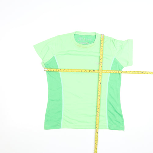 Regatta Women’s Green Adventure Tech Short Sleeve Crew Neck T-Shirt UK 12
