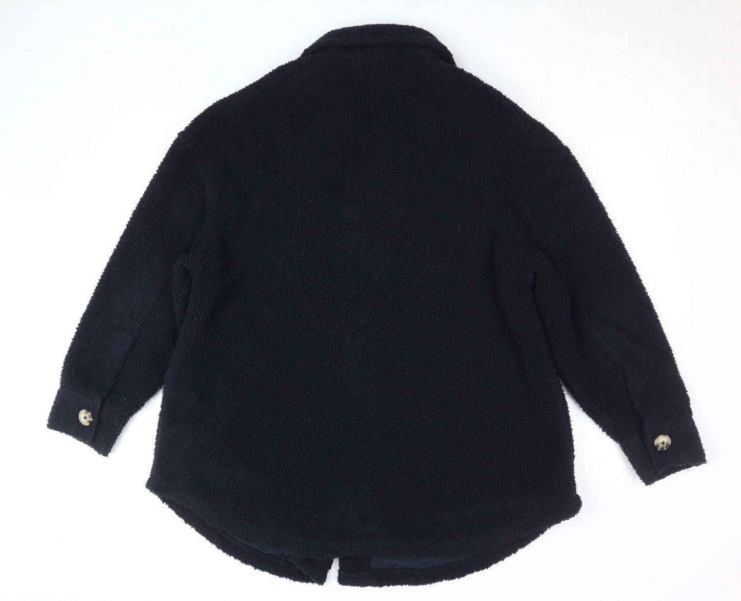 U.S. Polo Assn. Women’s Black Fleece Button Jacket Size S