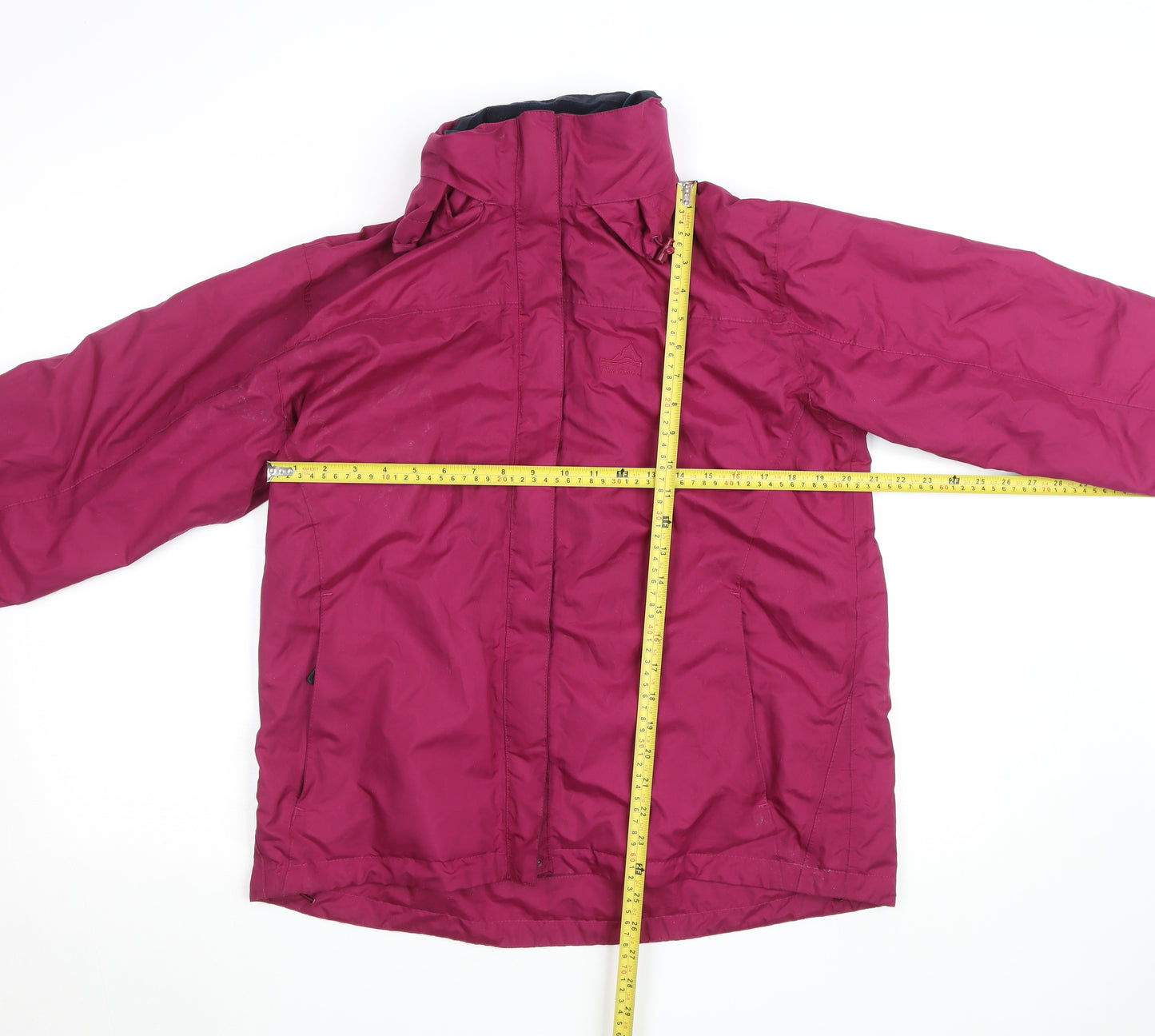 Peter Storm Women's Purple Waterproof Mid-Length Rain Jacket Size 16