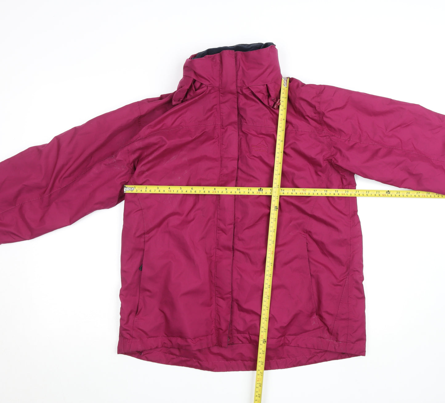Peter Storm Women's Purple Waterproof Mid-Length Rain Jacket Size 16
