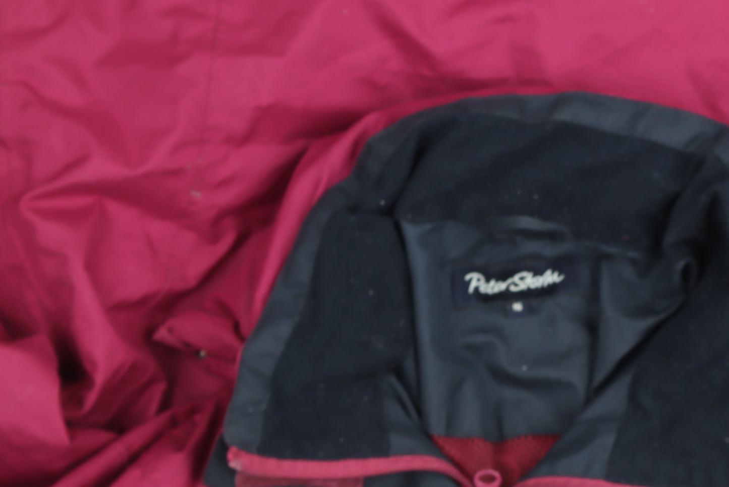Peter Storm Women's Purple Waterproof Mid-Length Rain Jacket Size 16