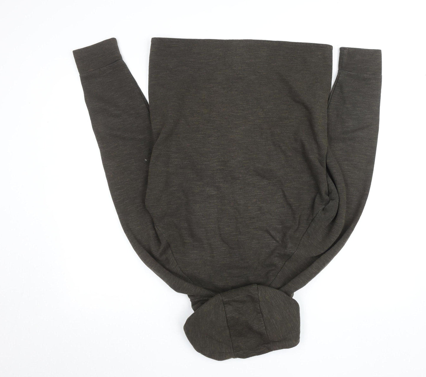 Blue Tech Men's Brown Full Zip Hoodie Size S