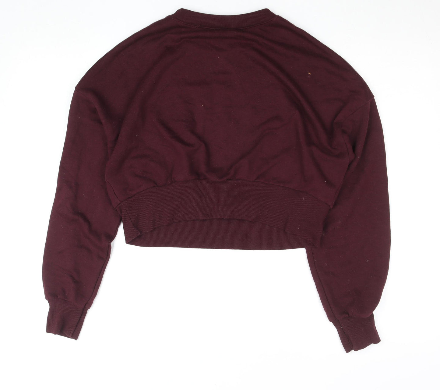 New Look 915 Teens Burgundy Detroit 85 Pullover Sweatshirt Size 14-15