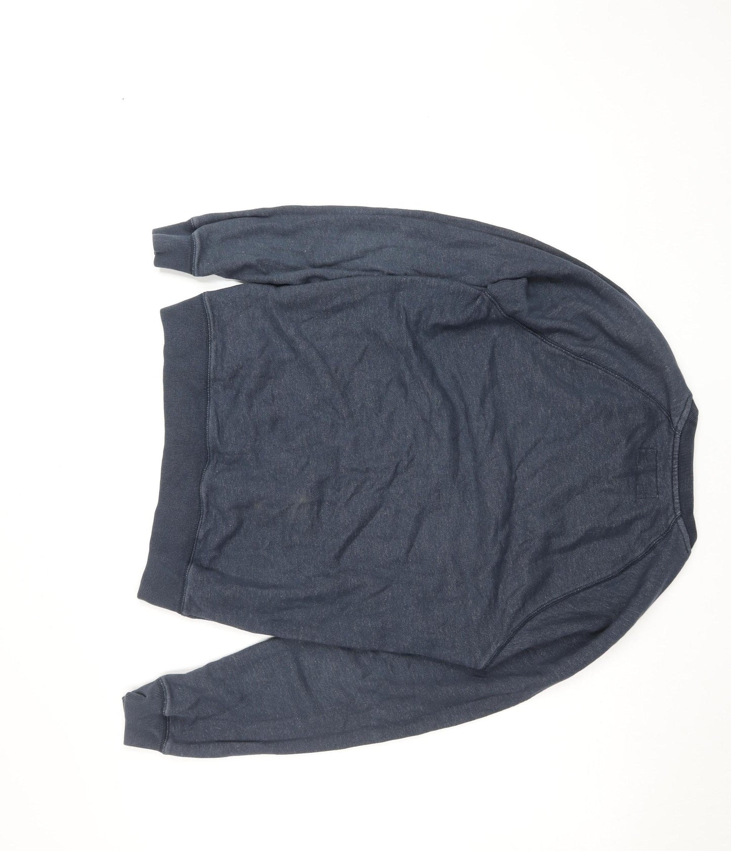 Jack Wills Womens Navy Blue Pullover Sweatshirt Size M Classic Crew Neck
